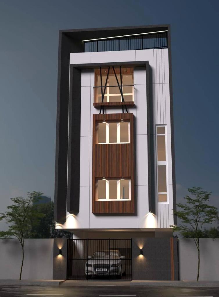 Forest View Residency — 3D visualization