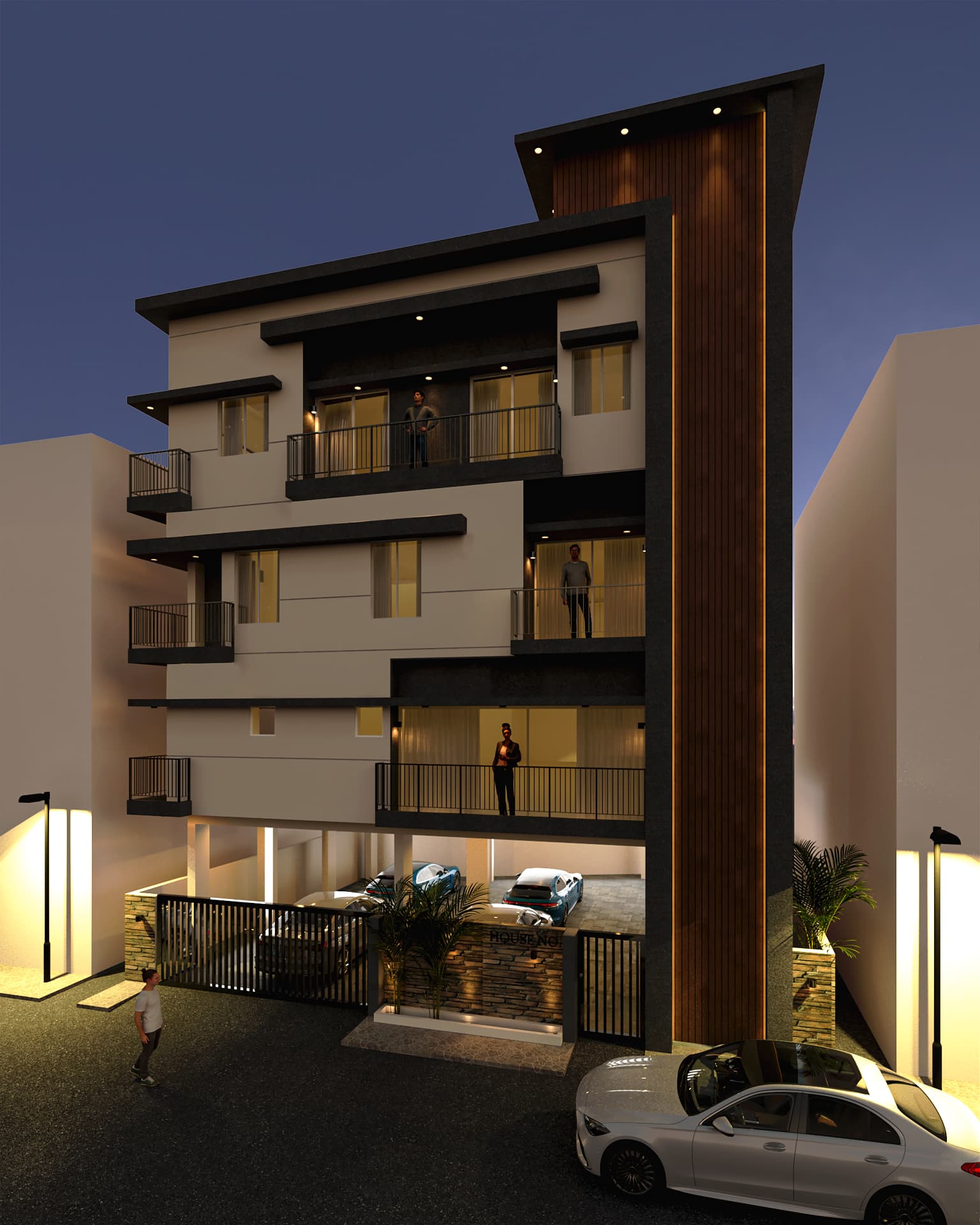 Wilson garden residency — 3D visualization 2