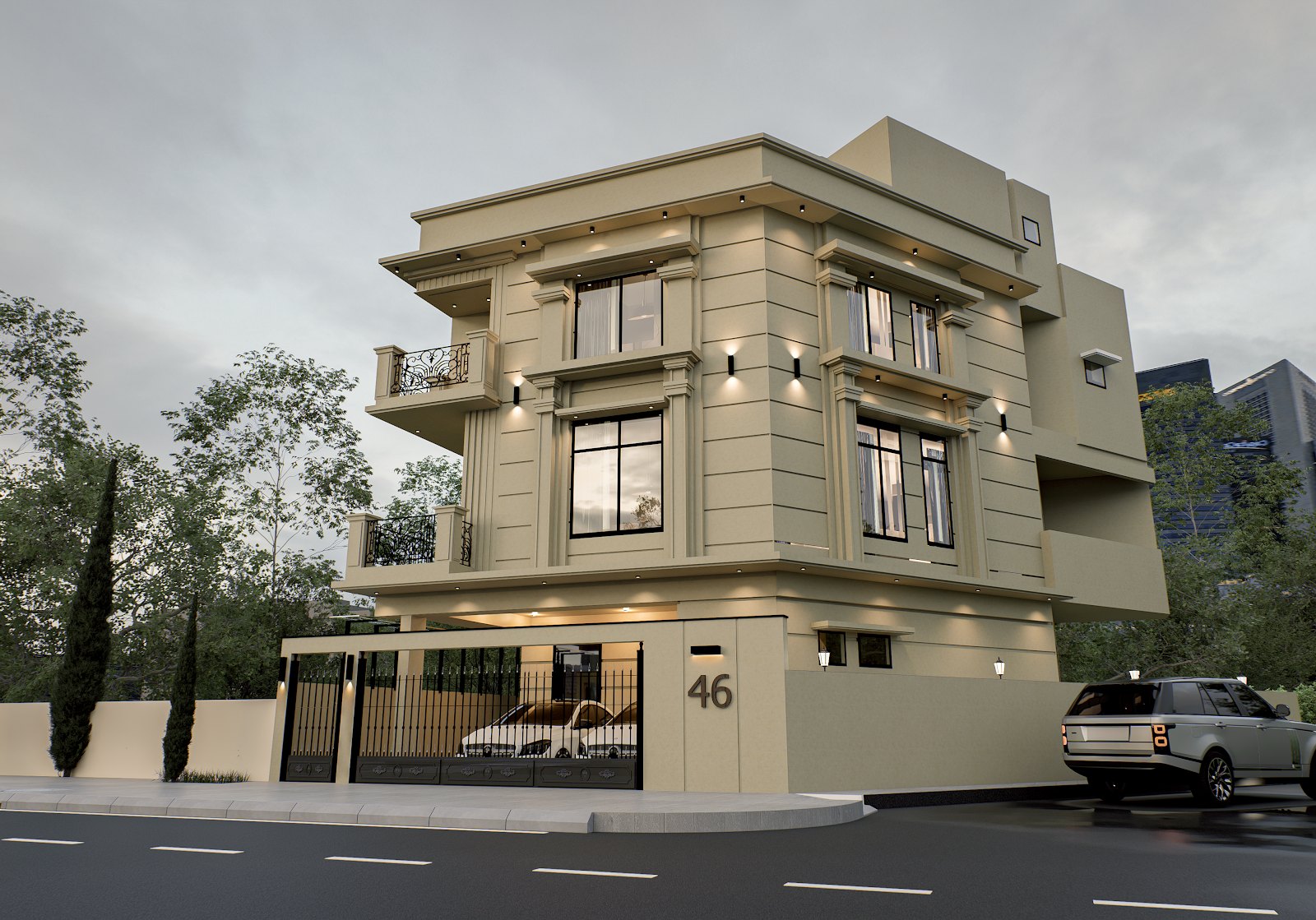 Odion 46 Phase 2 — 3D visualization 1
