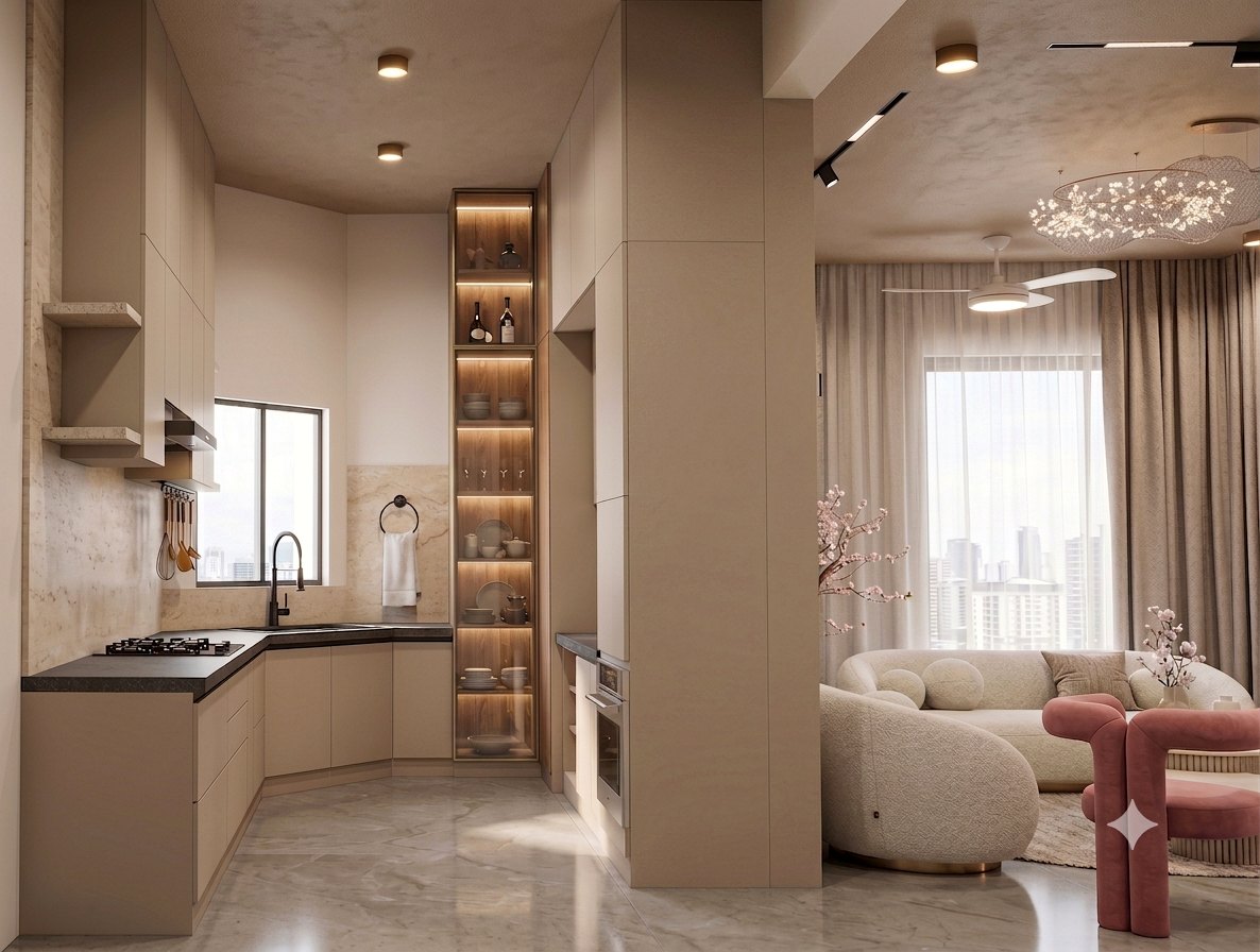 Ahsan Manzil Interiors (Odion 01 Phase 05) — 3D visualization