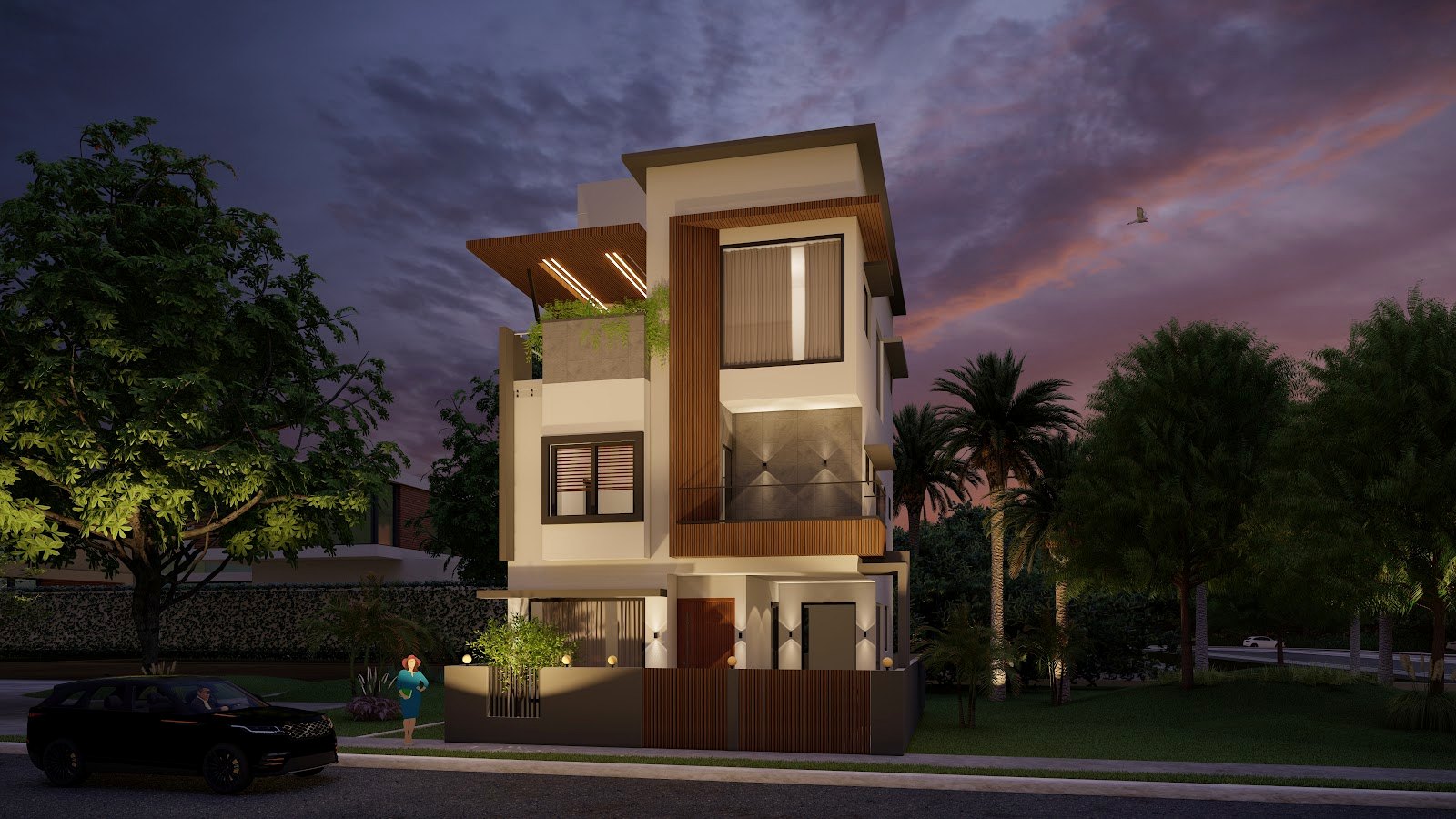 Prestige Great Acres 166 — 3D visualization