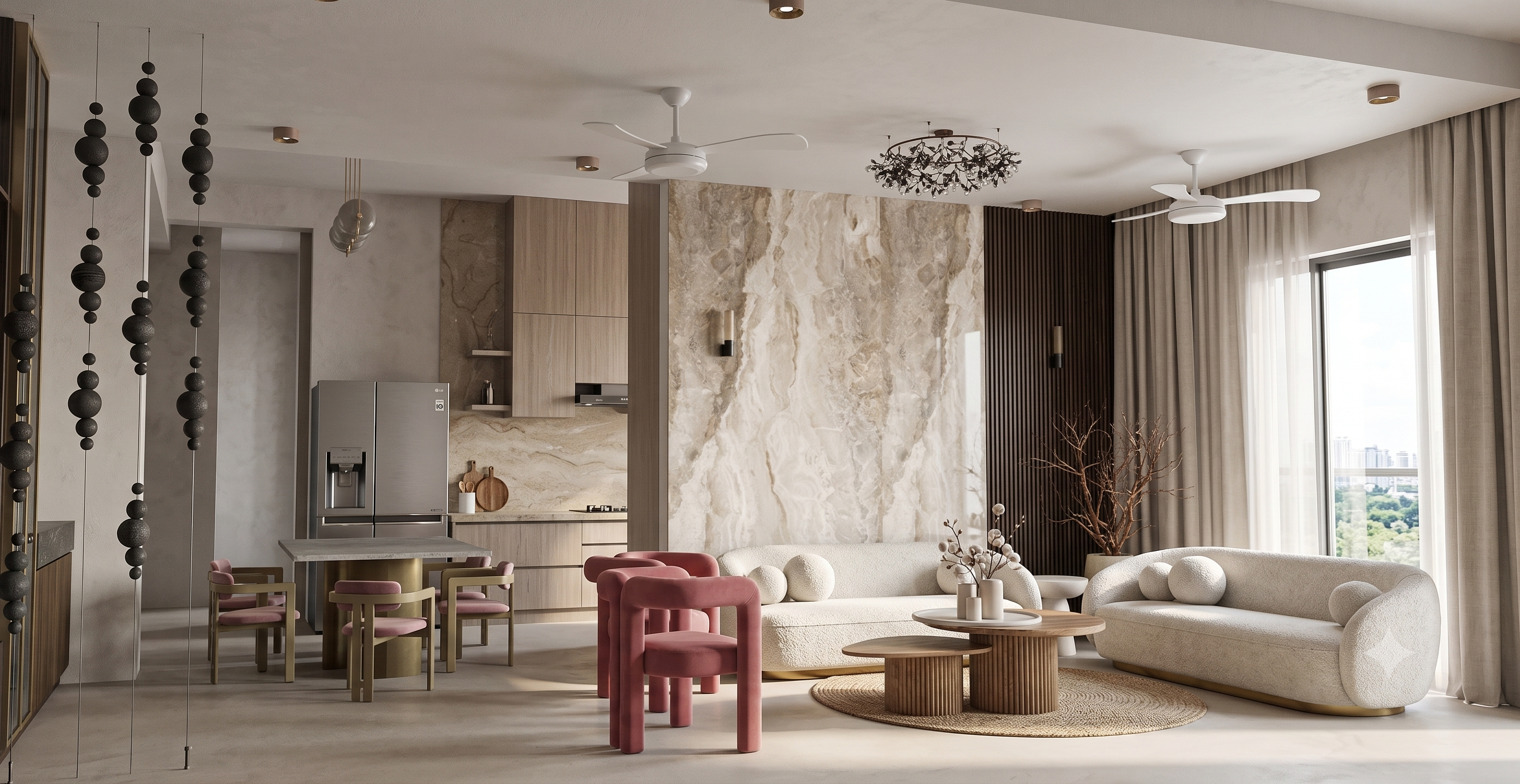 Ahsan Manzil Interiors (Odion 01 Phase 05) — 3d visualization