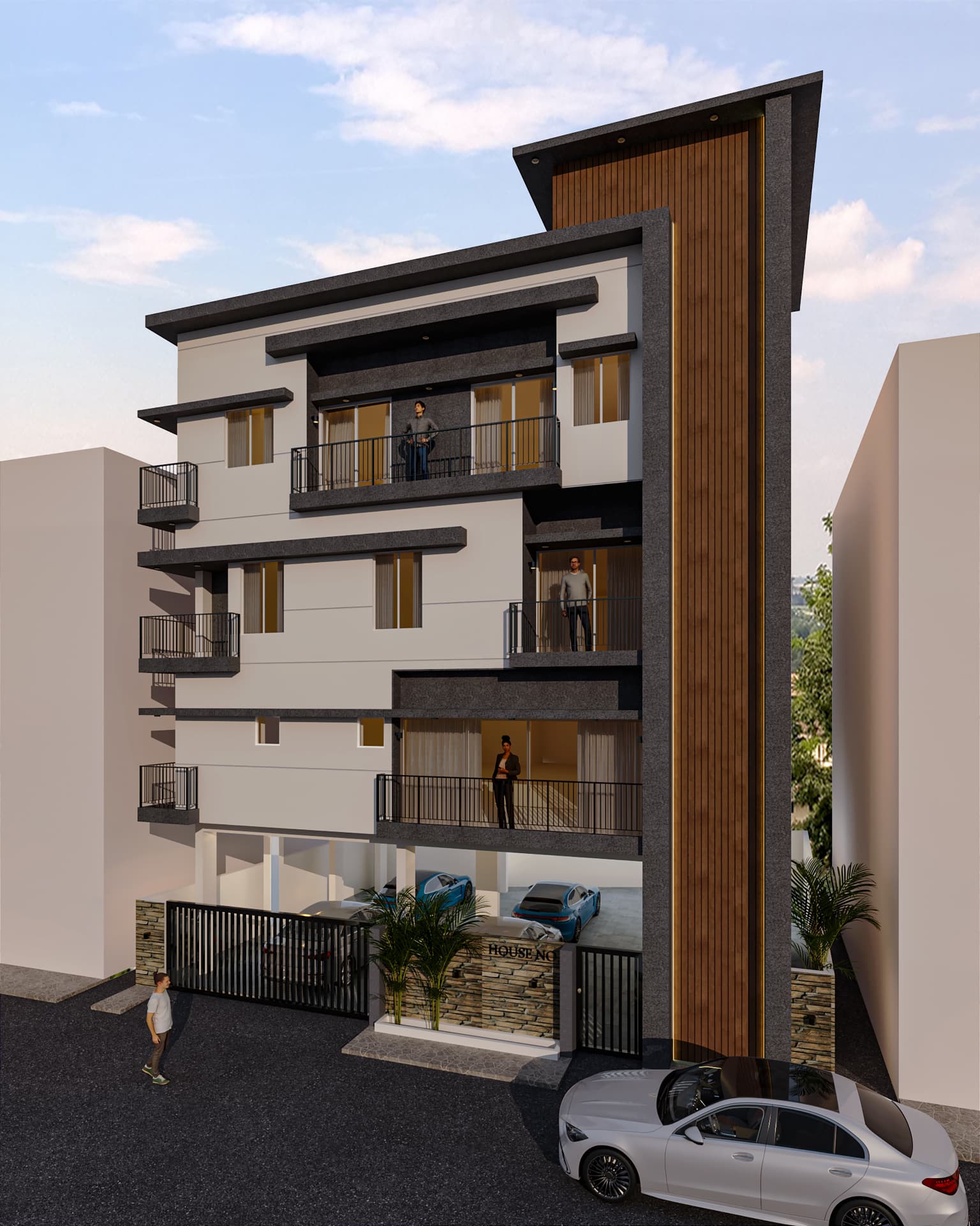 Wilson garden residency — 3D visualization 1